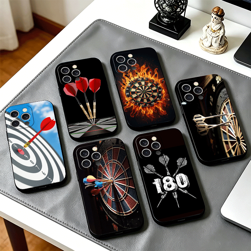 Phone Cases Target - غطاء هاتف بتصميم سهام وملحقات سلكية