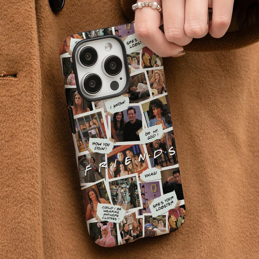 Phone Cases Hard - غطاء هاتف بتصميم مسلسل 'فريندز' لأجهزة