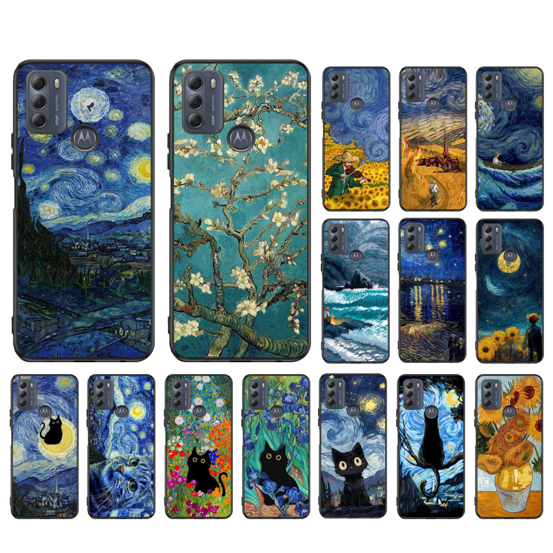 Phone Cases Aviation - جراب هاتف مع فان جوخ عباد