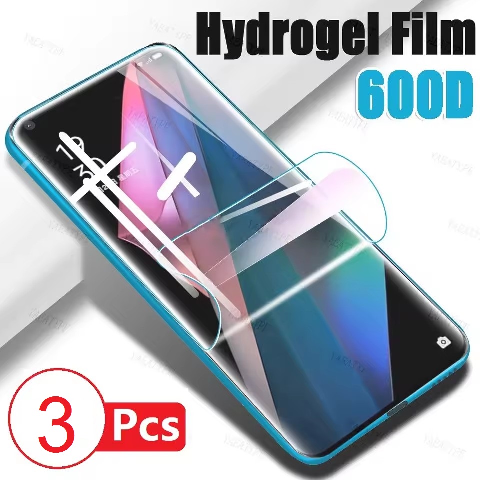 Oppo A78 - 3 قطعة هيدروجيل فيلم ل ممن
