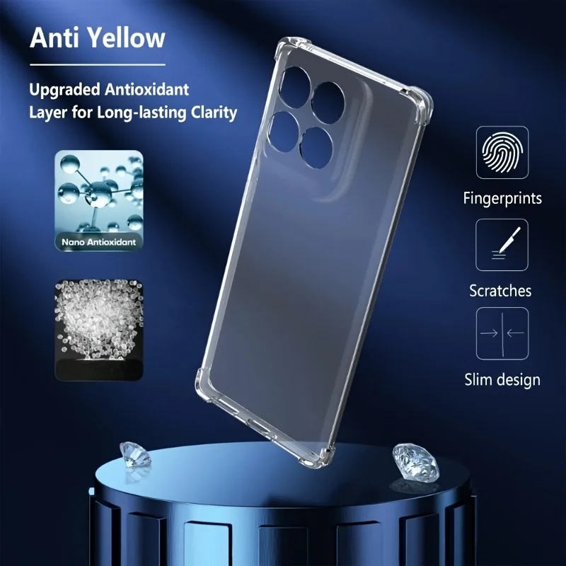 Phone Cases Motorola Edge 2025 - غطاء هاتف شفاف لموتورولا إيدج 60