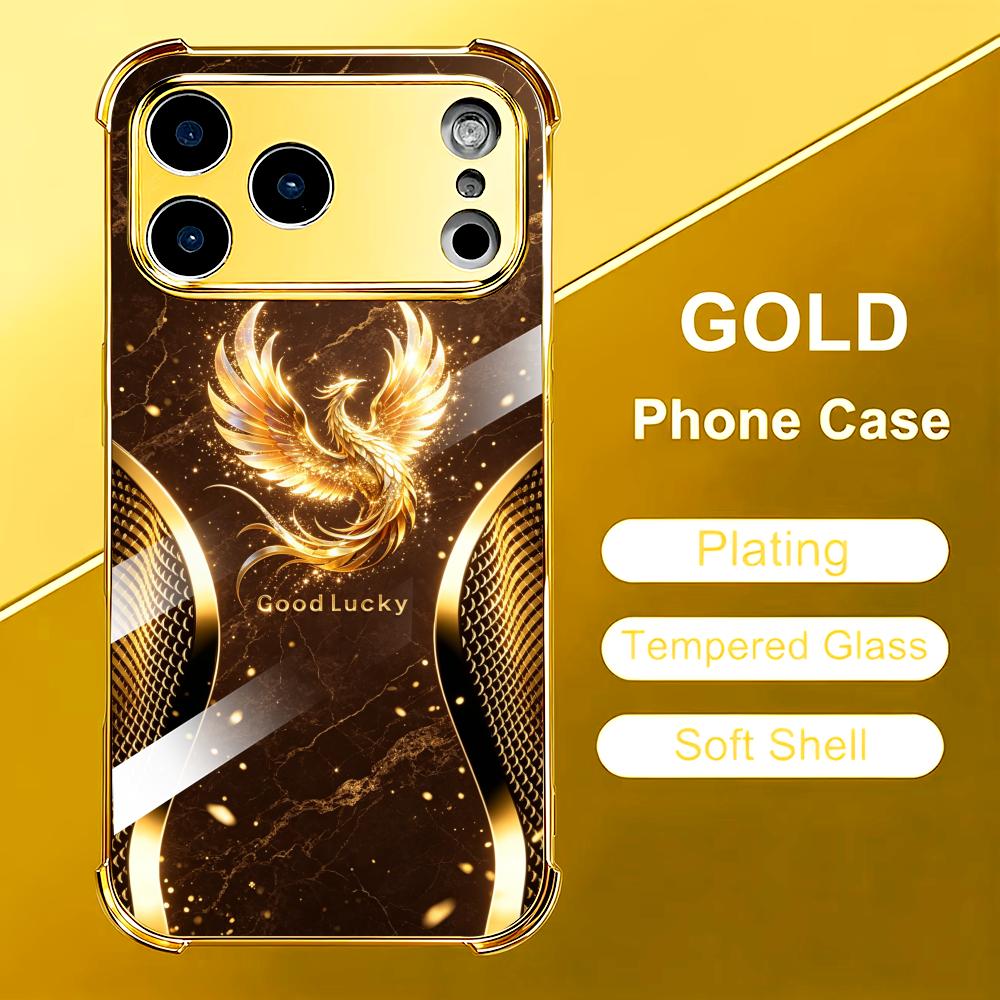 Phone Cases Rhode - غطاء هاتف زجاجي أنيق بتصميم طائر