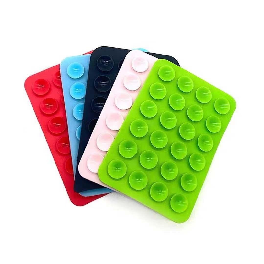 Phone Cases Casely - حامل هاتف سيليكون بكوب شفط مربع