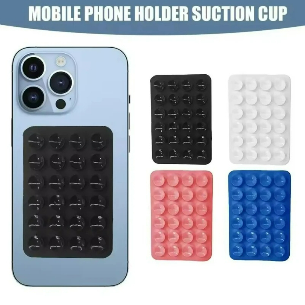 Phone Cases Casely - حامل هاتف سيليكون مع كأس شفط،