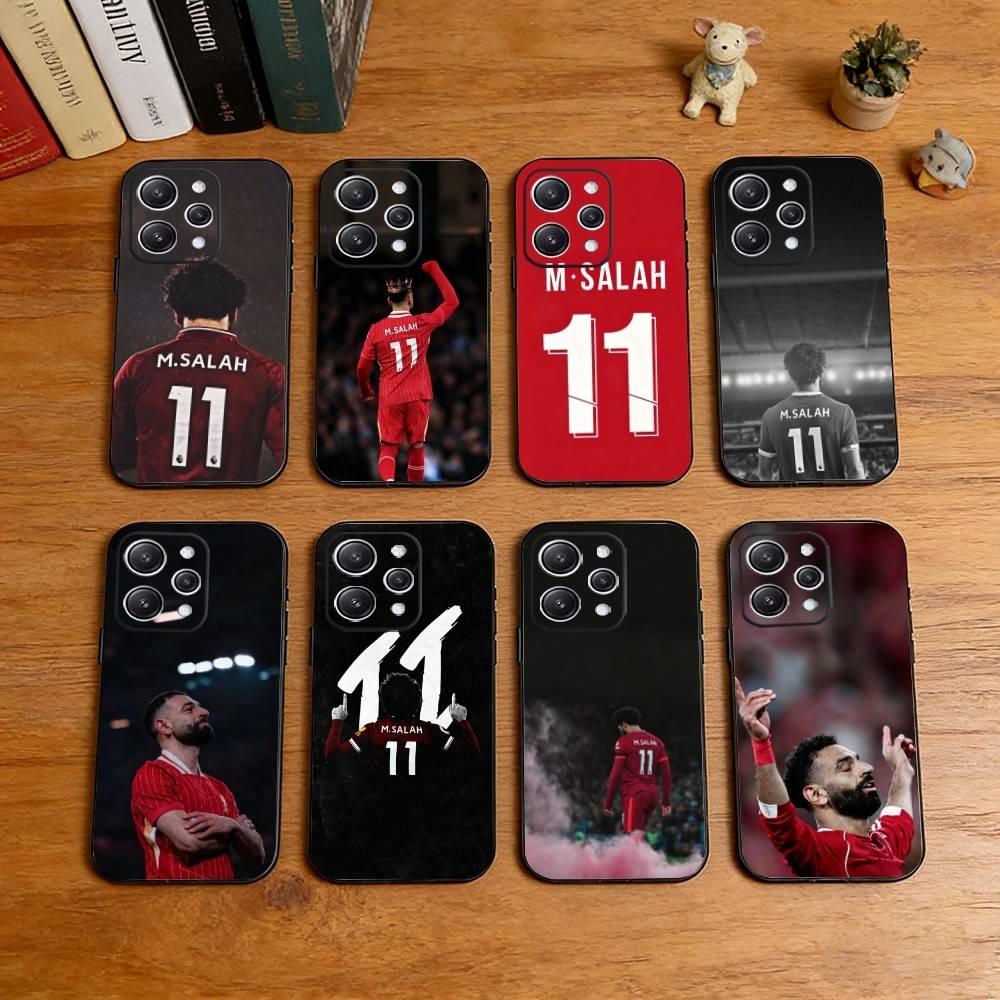 Phone Cases Liverpool - غطاء هاتف ناعم أسود بتصميم محمد