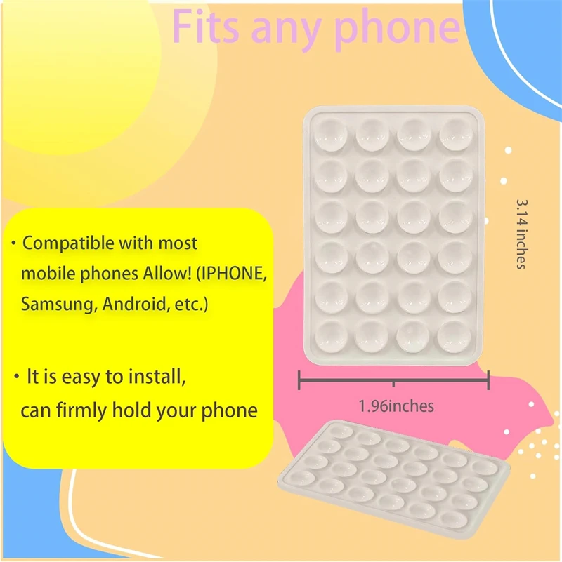 2 قطعة حر اليدين سيليكون شفط ج - مراجعة Phone Cases Rhode وسعره