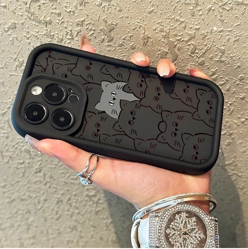 غطاء حماية ناعم بتصميم قطط لطي - مراجعة Phone Cases Motorola Edge 2025 وسعره