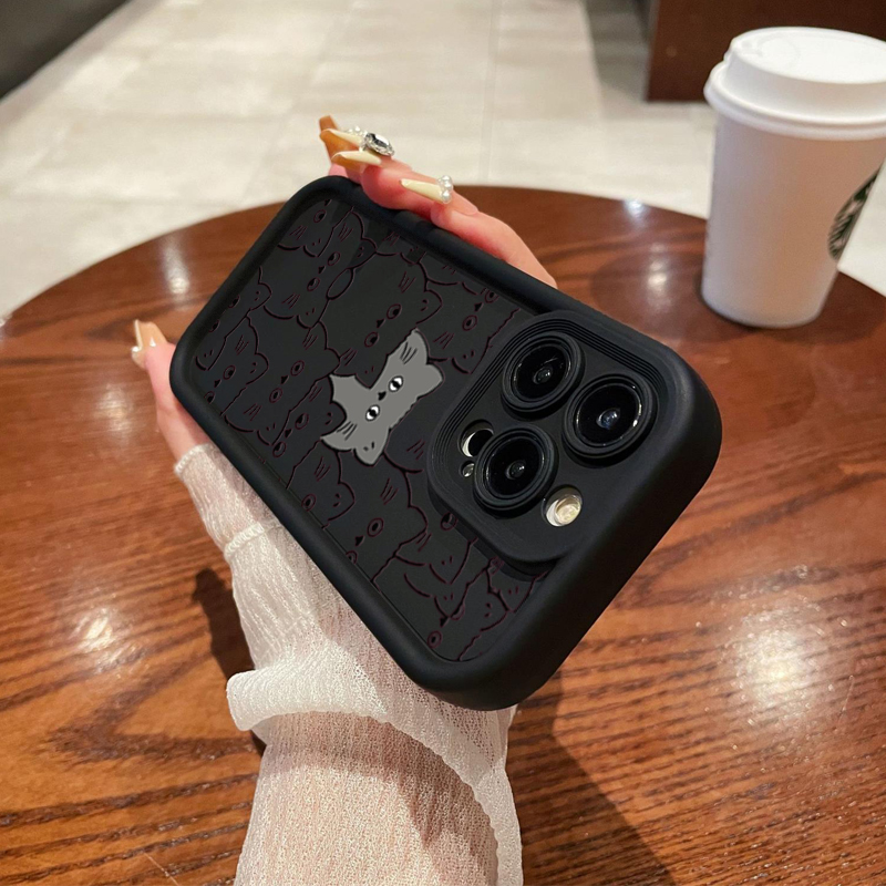 غطاء حماية ناعم بتصميم قطط لطي - مراجعة Phone Cases Motorola Edge 2025 وسعره