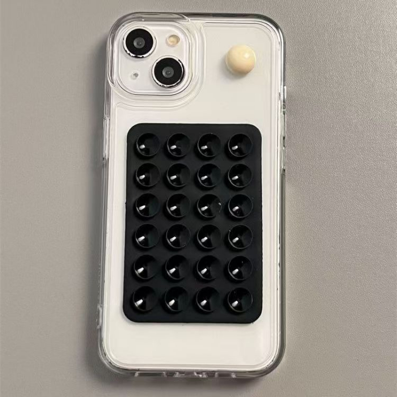 حامل هاتف سيليكون لاصق بقاعدة  - مراجعة Phone Cases Casely وسعره