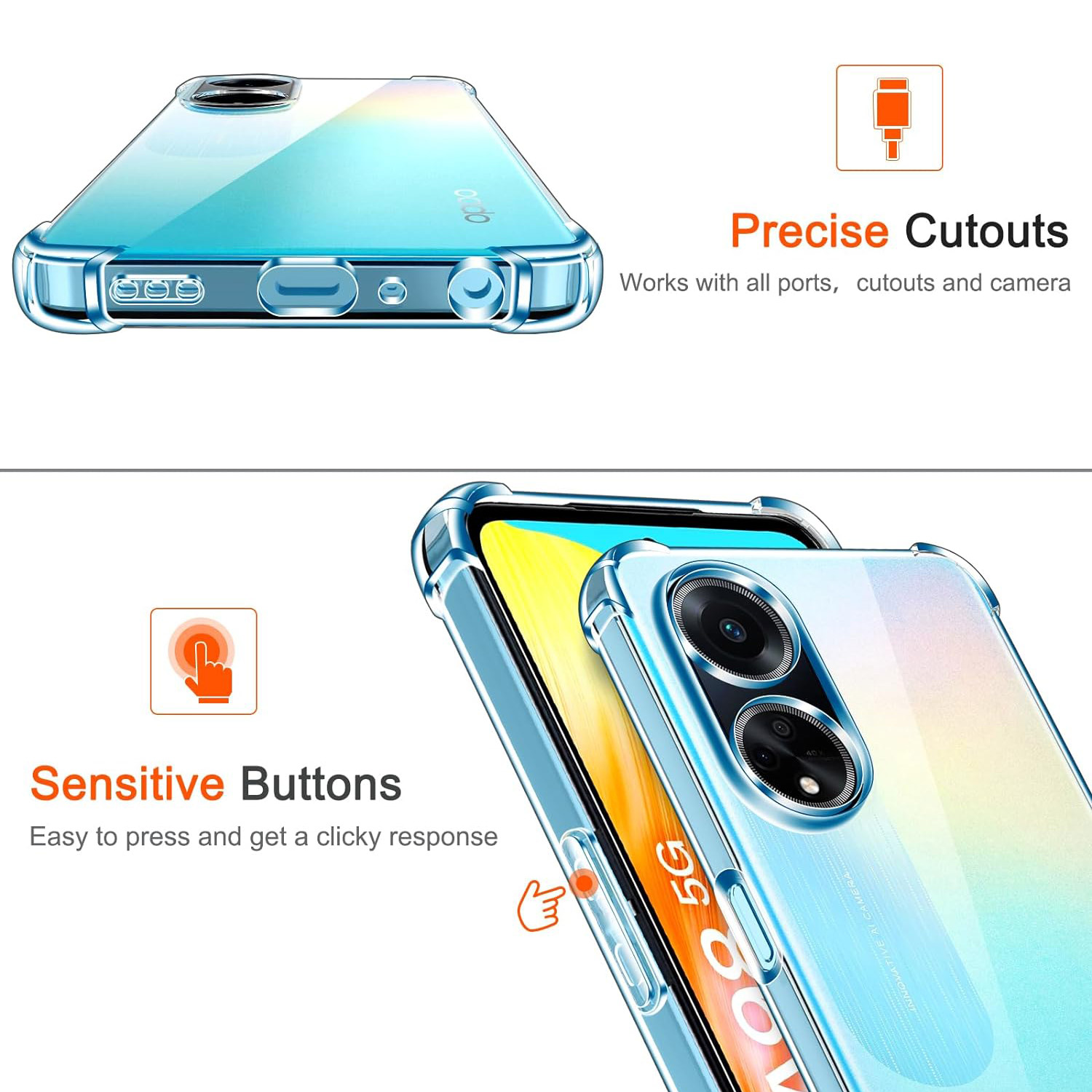 سميكة للصدمات سيليكون واضح جرا - مراجعة Phone Cases Aviation وسعره