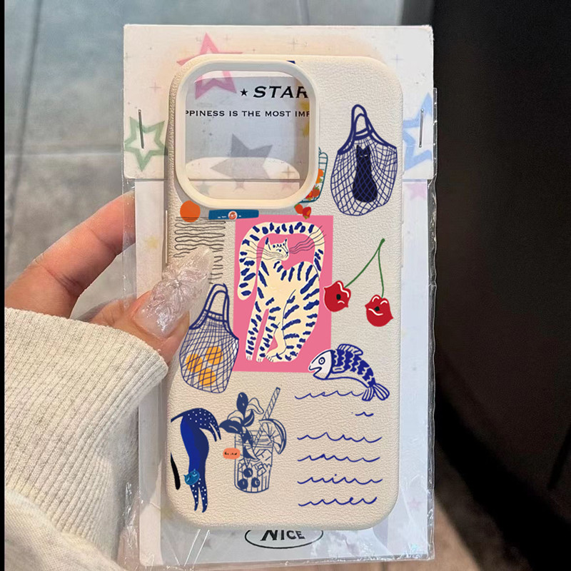 جرابات هاتف جديدة بتصميم قطة ا - مراجعة Phone Cases Durable وسعره
