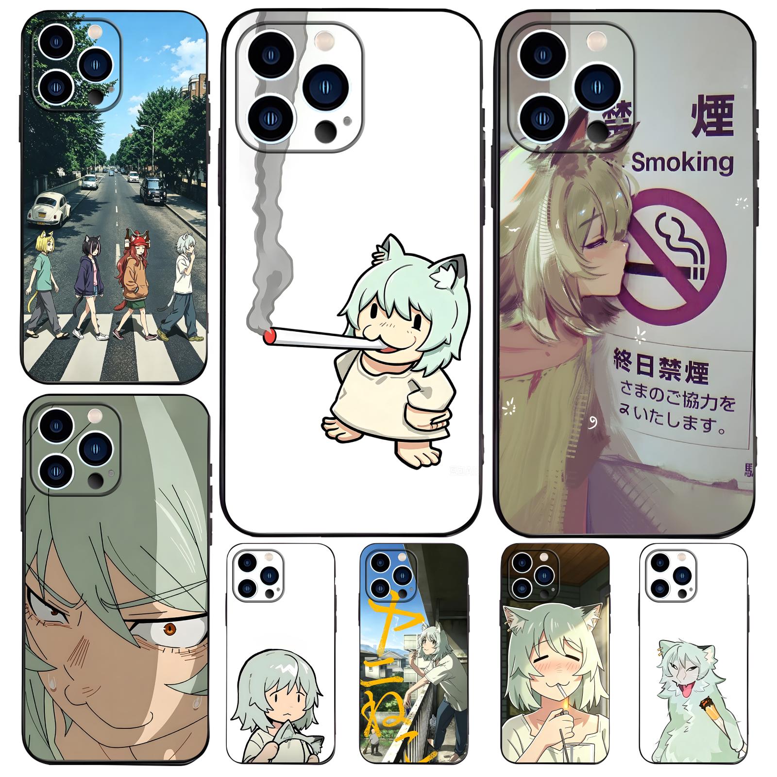 حافظة هاتف Chainsmoker Cat لآي - مراجعة Phone Cases For Iphone 13 وسعره
