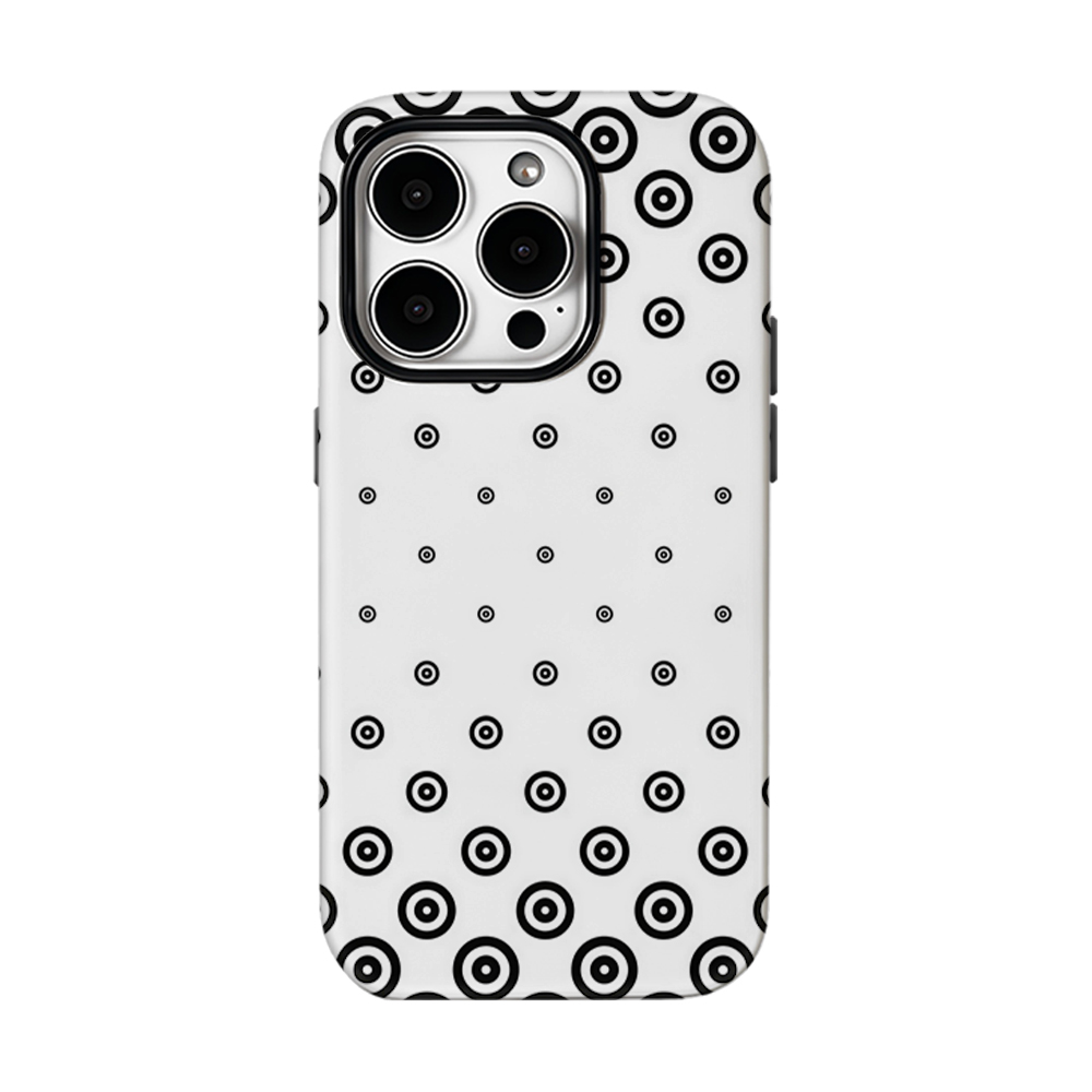 جراب هاتف بنقاط سوداء وبيضاء ل - مراجعة Phone Cases Target وسعره