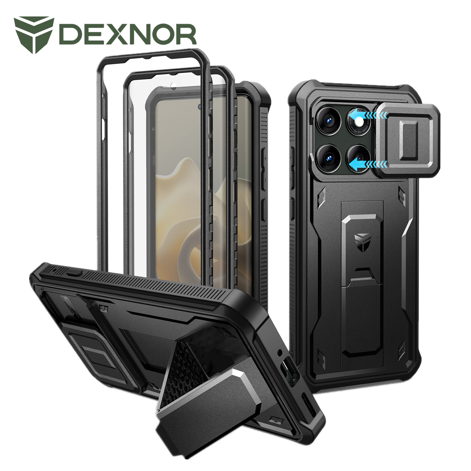 حافظة بمسند لهاتف موتورولا موت - مراجعة Phone Cases Motorola Edge 2025 وسعره