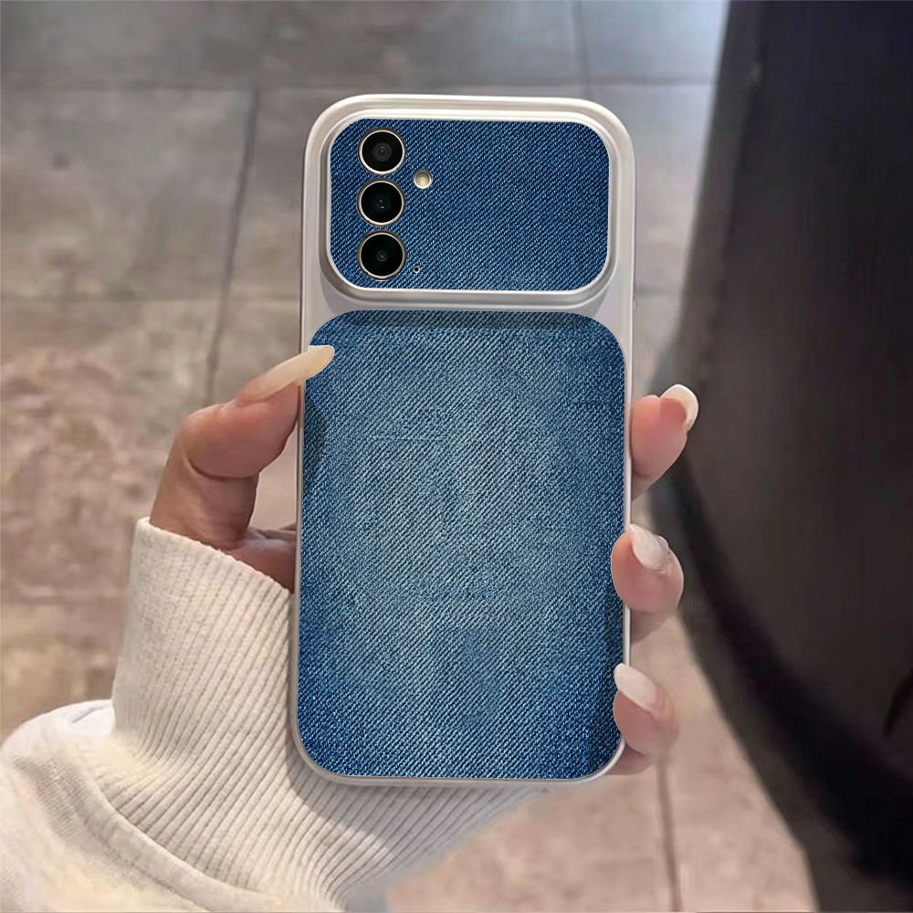 جراب هاتف جلد صناعي (PU) بتصمي - مراجعة Phone Cases That Cover The Camera وسعره