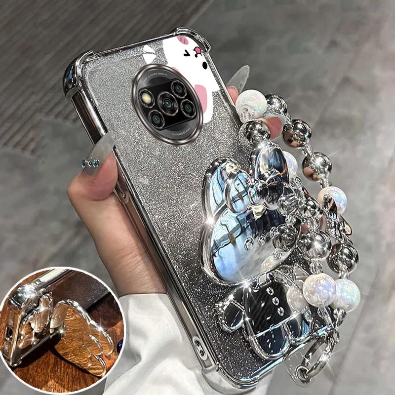 وسادة هوائية بريق مرآة أرنب حا - مراجعة Phone Cases Aviation وسعره